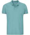 03566 Sol's Planet Organic Piqué Polo Shirt Pool Blue colour image
